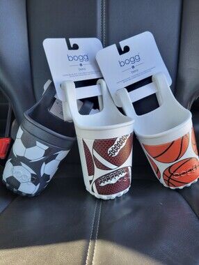 BOGG BAG Sports theme cup holder Soccer Football MVP **this is for one